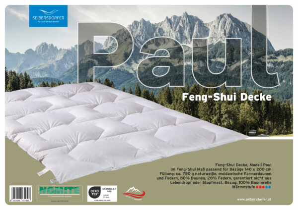 Feng-Shui-Ganzjahresdecke PAUL – Bild 2